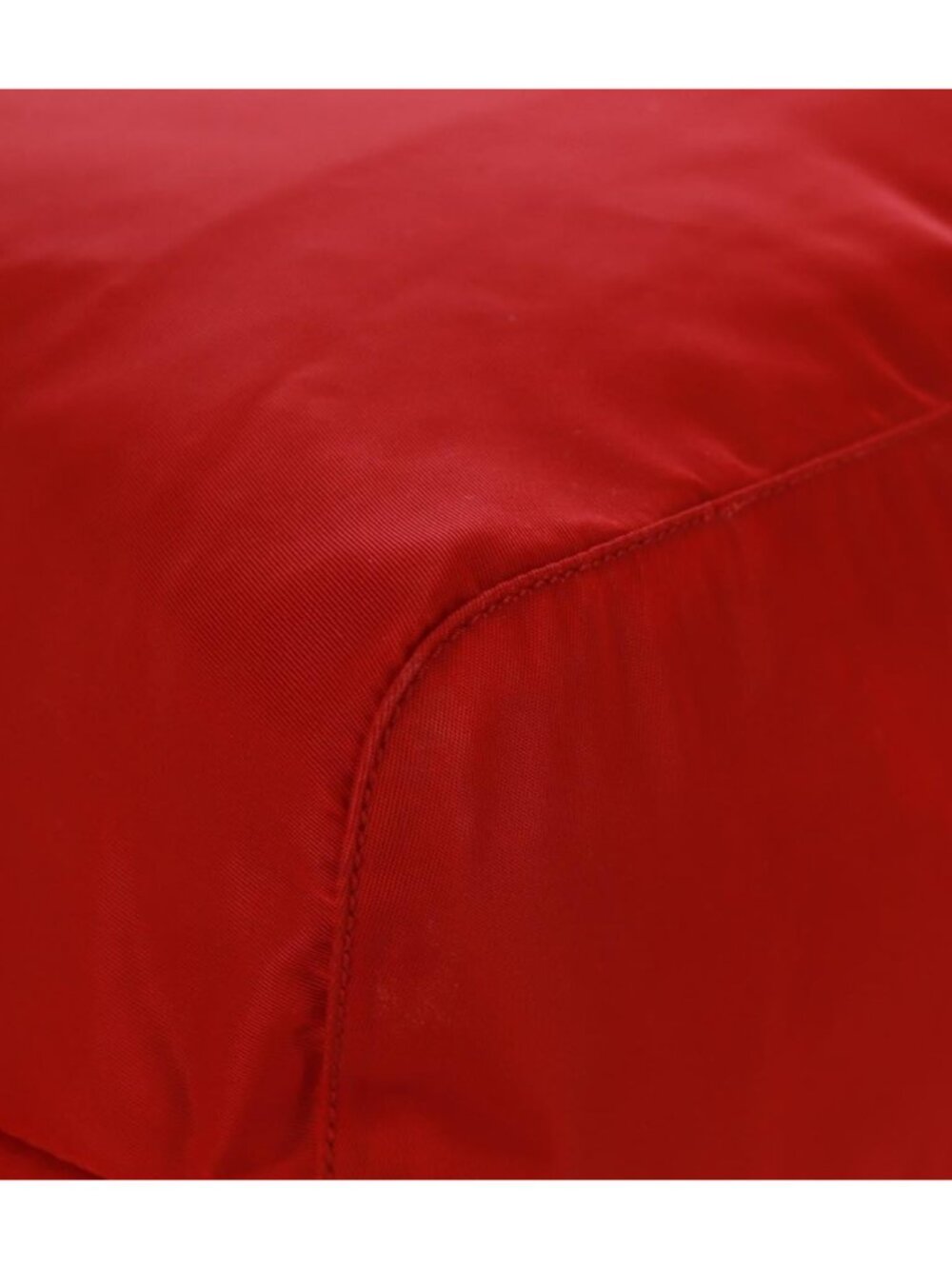 PRADA Backpack Nylon Red Silver - Picture 8 of 16